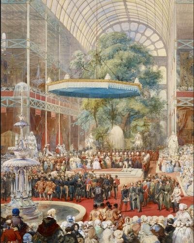 Queen Victoria's 'Opening of Crystal Palace' ,1851