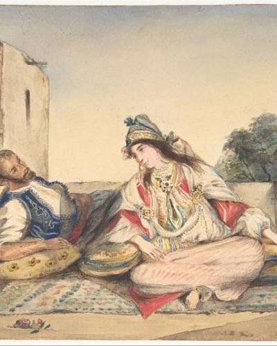 Delacroix Watercolours, 1832
